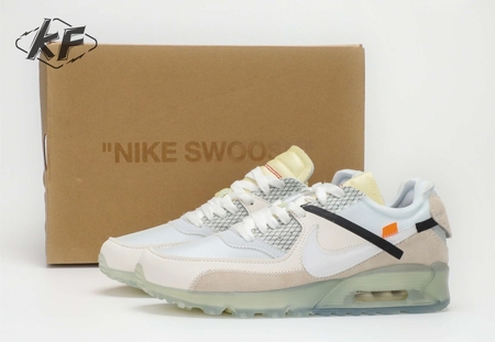 Nike OFF-WHITE x Air Max 90 White 40-47.5