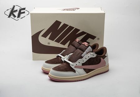 Travis Scott x Air Jordan 1 Low Dark Pony DZ4137-206 Size 36-47.5