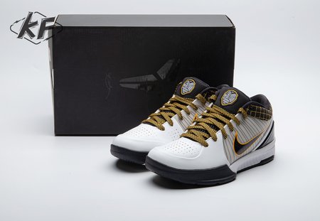 Nike Kobe 4 Protro White Black Del Sol AV6339-101 Size 40-48.5