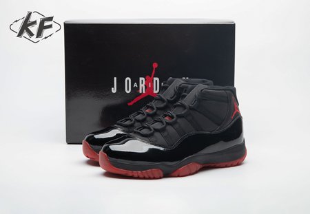Air Jordan 11 Black Red 378037-326 Size 40-48.5
