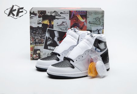 Jordan 1 Retro High OG SP Fragment x Union LA White Black II7282-100 Size 36-47.5